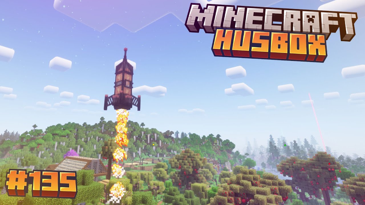 OBCA BAZA NA KSIĘŻYCU 🌕 | Minecraft HusBox ModPack #135