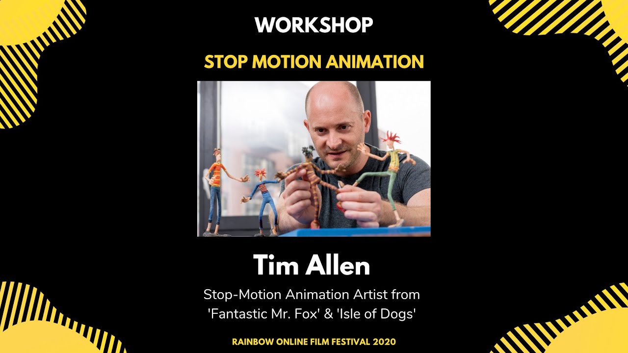 Workshop | Stop Motion Animation with Tim Allen | ROFF 2020
