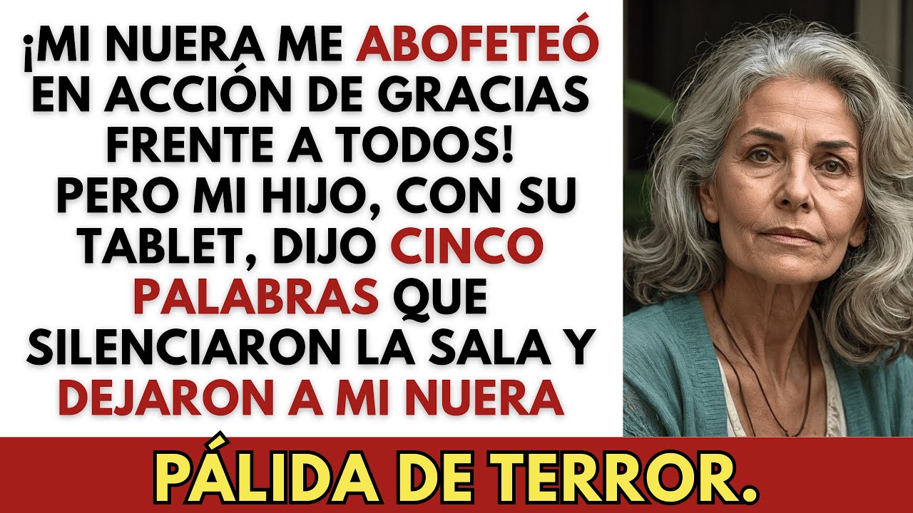 Mi nuera me humilló frente a todos… hasta que mi hijo dijo cinco palabras que la dejaron pálida