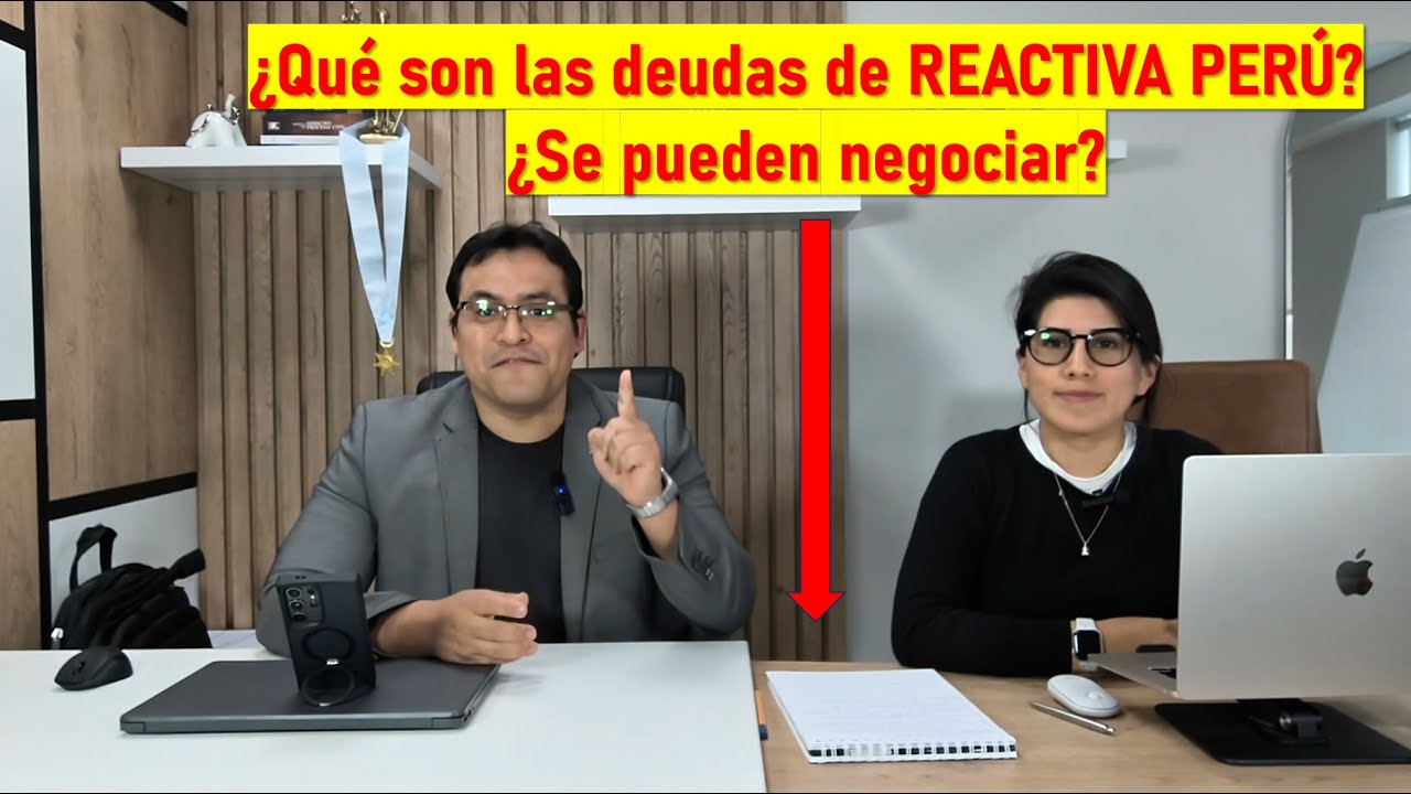 Deudas REACTIVA PER&Uacute;, que son, se pueden negociar, tienen seguro??
