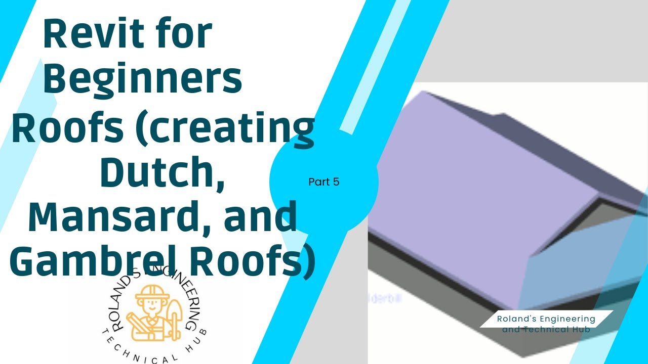 Revit Architecture Roof. Roof by Foot Prints Part 5. (Mastering Revit Architecture)
