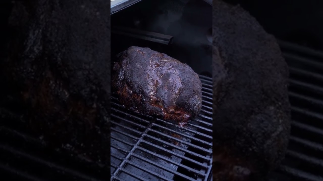 This is when you wrap your pork butt 