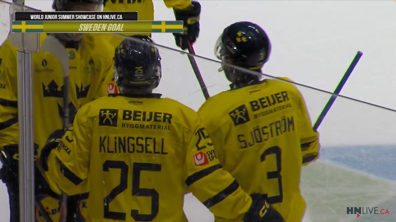 World Junior Summer Showcase &mdash; Швеция против Финляндии