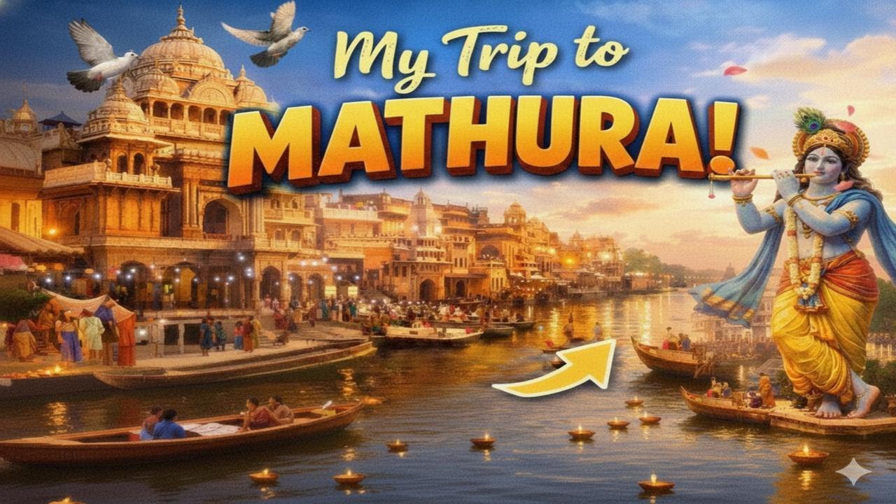 Trip to Mathura || Daily Vlog Challenge