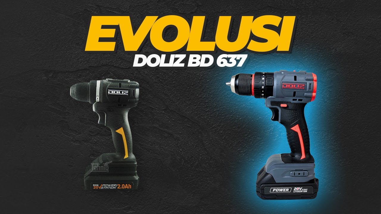 Dulu Biasa Aja Sekarang Bor Cordless Brushless Doliz BD637P Bikin Takjub