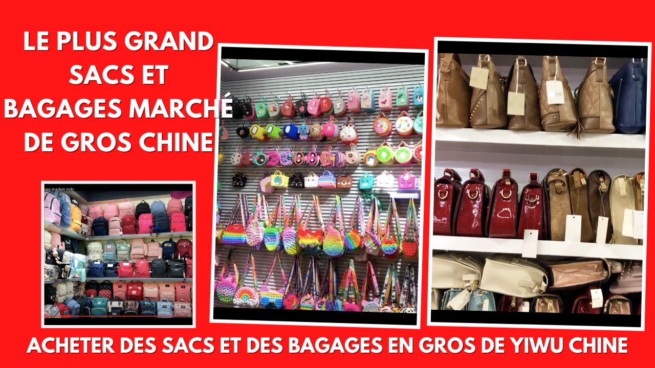 Marché de gros de sacs et bagages Chine | Acheter un sac en gros (Whatsapp : 008615867974765)