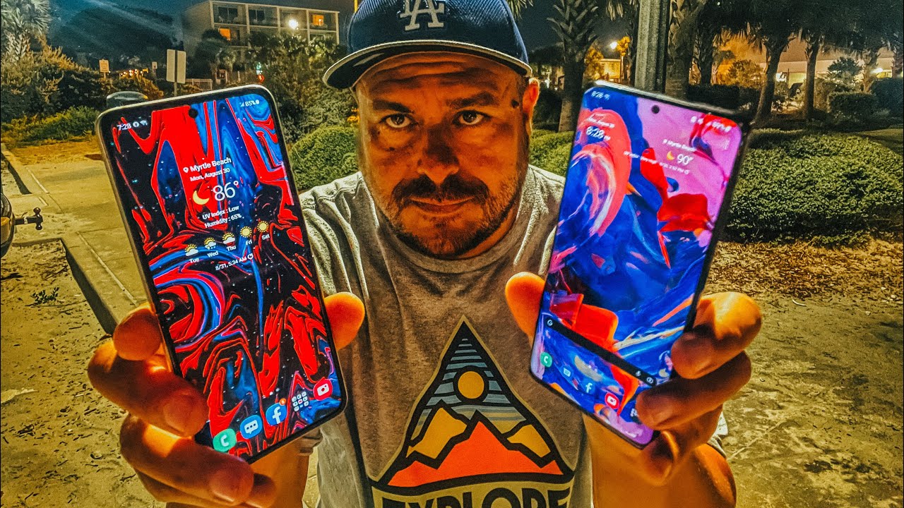 Enfrentados Samsung S21 Ultra vs Z Flip 3 comparativa