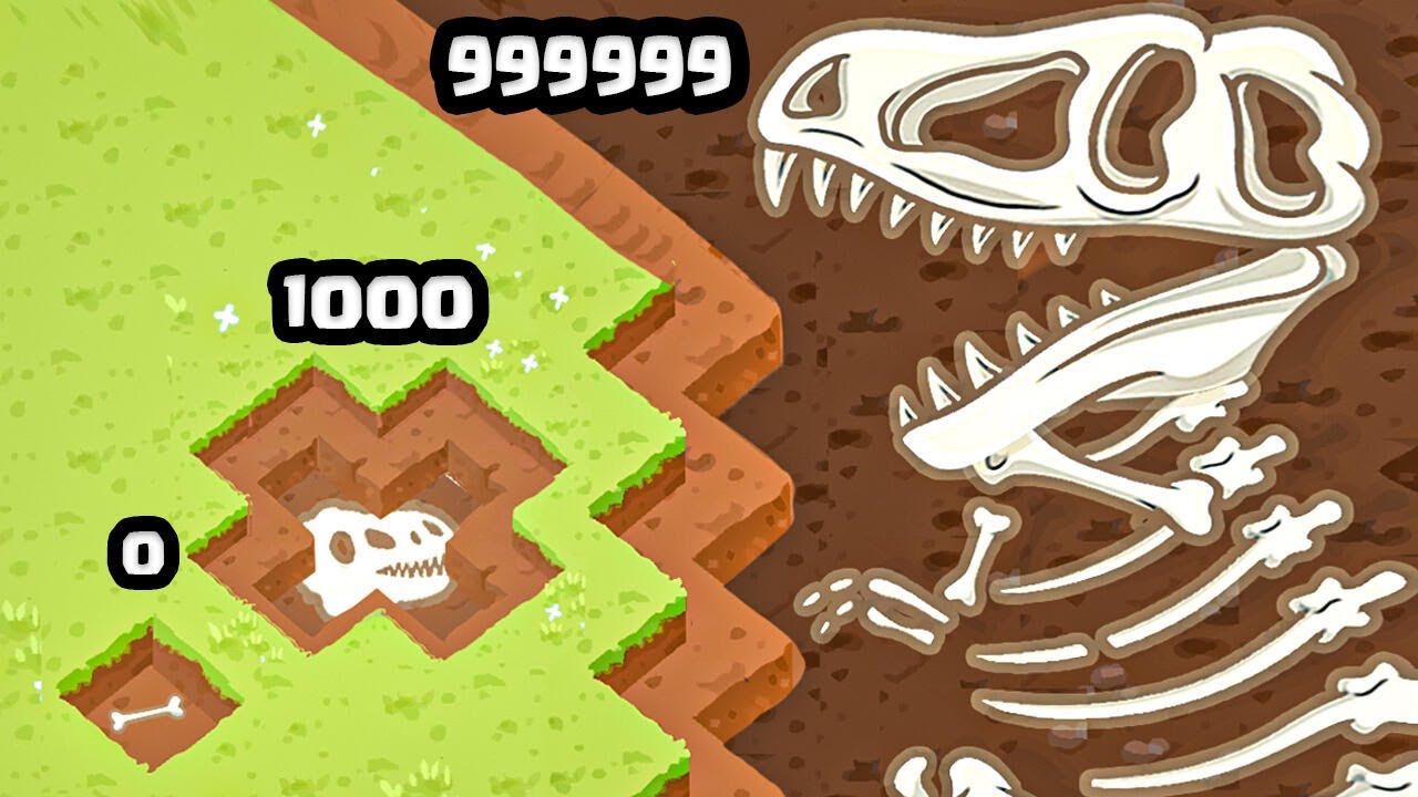 Can I dig a MAX LEVEL FOSSIL?