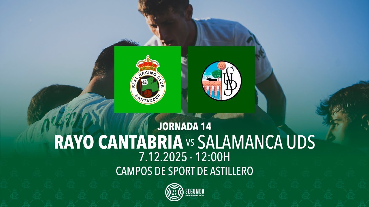 Rayo Cantabria vs Salamanca UDS | Jornada 14 | Segunda RFEF 25/26
