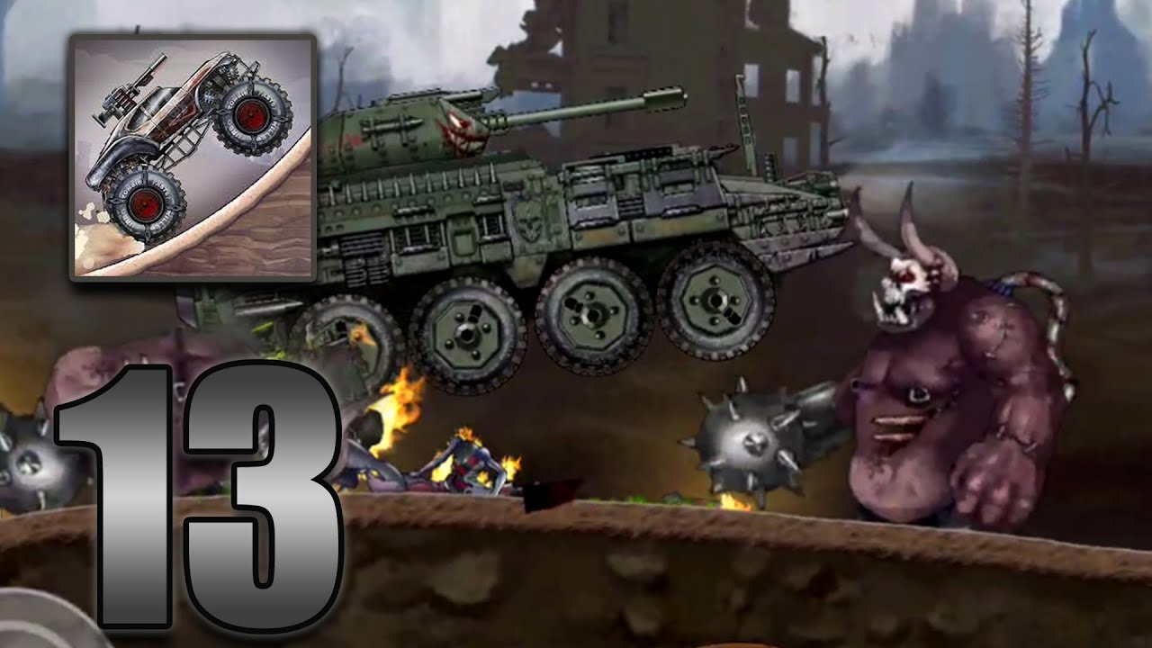 Zombie Hill Racing: Earn Climb Stage 13 Walkthrough | Gameplay