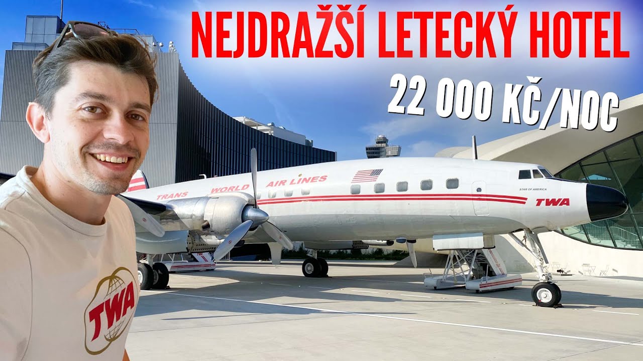 Stojí za to navštívit jeden z nejdražších leteckých hotelů na světě? TWA Hotel na letišti JFK v NY