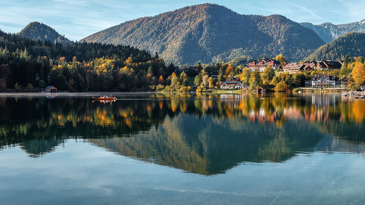 Beethoven - Op. 115 - Name Day Overture (1814-15) with pictures of beautiful landscapes