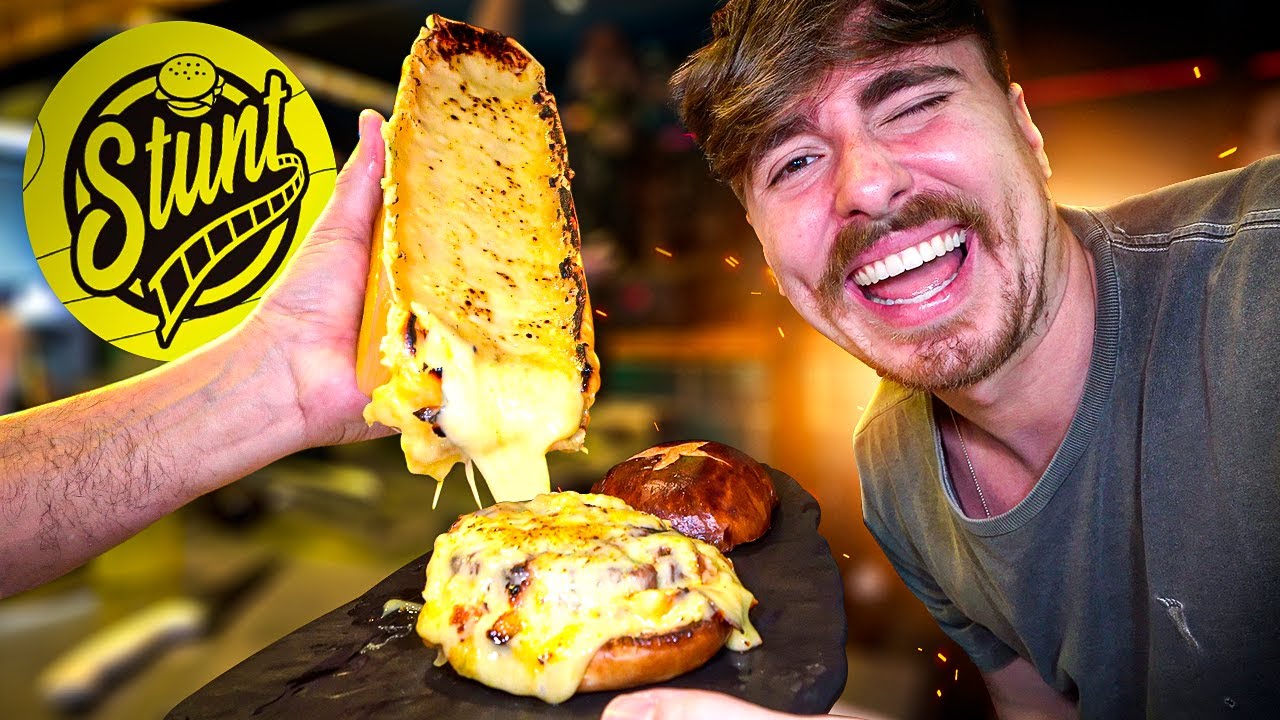 Cardapio inteiro da Stunt Burger I Hamburguer Raclette