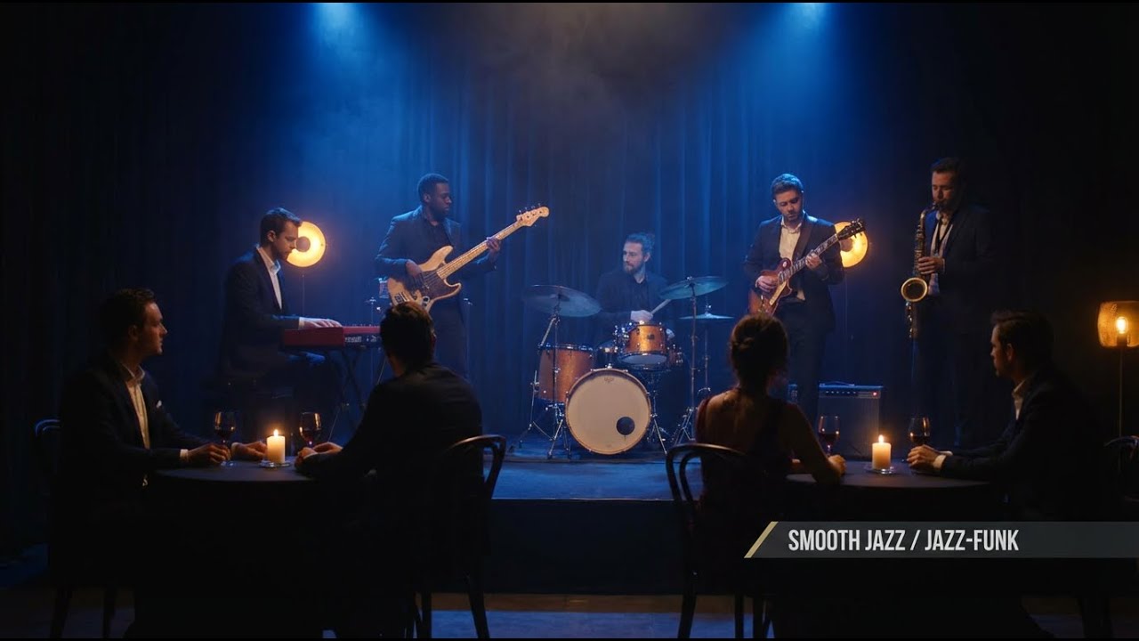 Blue Ember Band &ndash; &ldquo;Quiet Radius&rdquo; (Smooth Jazz / Jazz-Funk / Male Vocal)