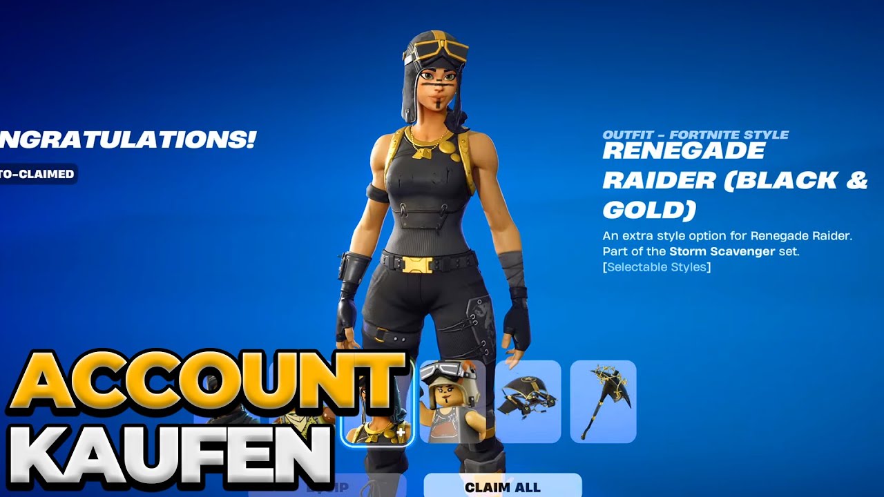 Ich kaufe Fortnite OG Account auf WiseSkins und habe das bekommen..