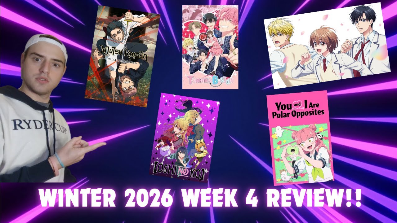WINTER 2026 WEEK 4 ANIME REVIEW!!! WILL TAMON TOP THE RANKINGS THIS WEEK???