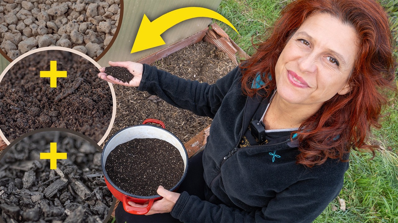 Il fertilizzante PERFETTO per l'ORTO? Biochar, zeolite e humus di lombrico🤎