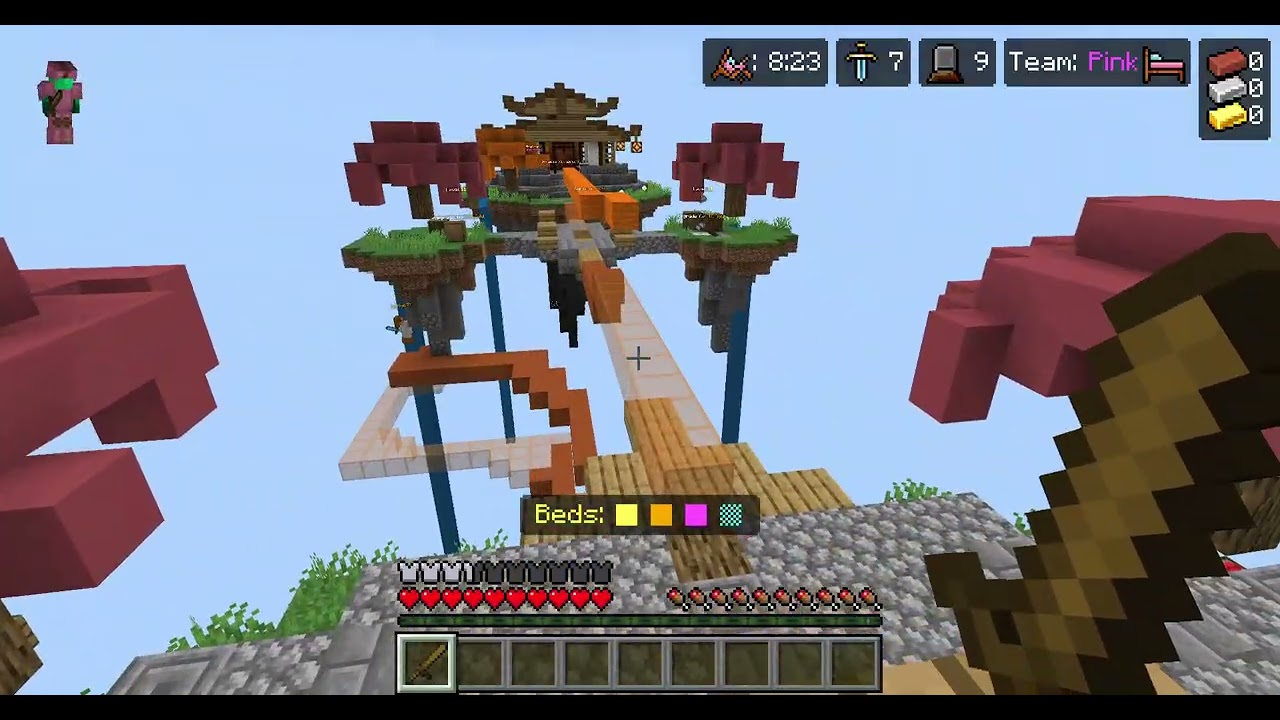 Minecraft Bedwars (Floating Garden 5)