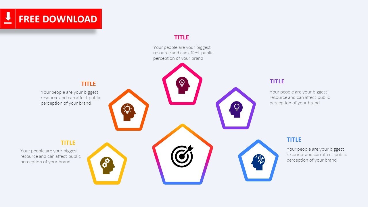 07- 5 Steps Infographic Slide in PowerPoint I How to create powerpoint I Free Download