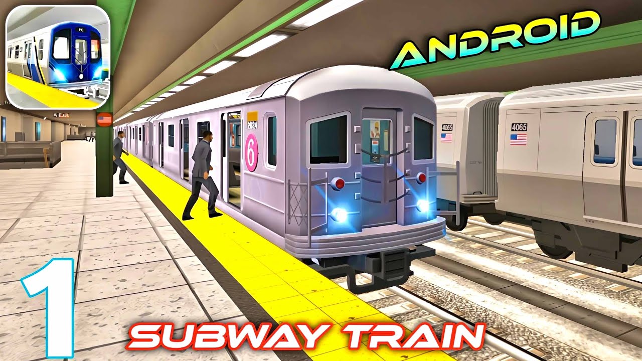 SUBWAY TRAIN SIMULATOR l SUBWAY METRO TRAIN NEW YORK CITY - (LINE A)  I iOS, ANDROID GAMEPLAY