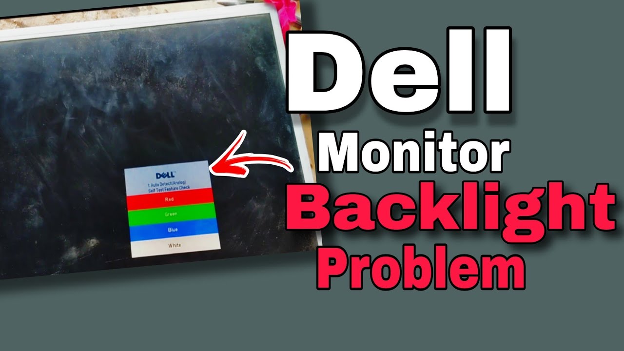 Dell lcd monitor backlight problem || MP1009 Inverter Ic Protection Pin.