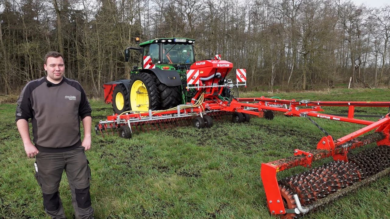 Güttler GreenSeeder 750 mit Mayor 770 – Praxisbericht von Mathis Thomßen/Lohnbetrieb Hilmar Thomßen