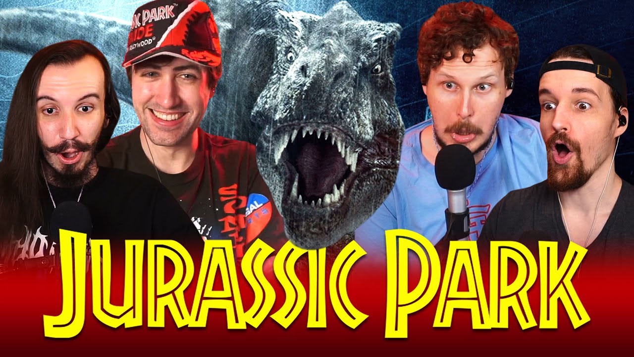 JURASSIC PARK (1993) MOVIE REACTION!! - First Time Watching!