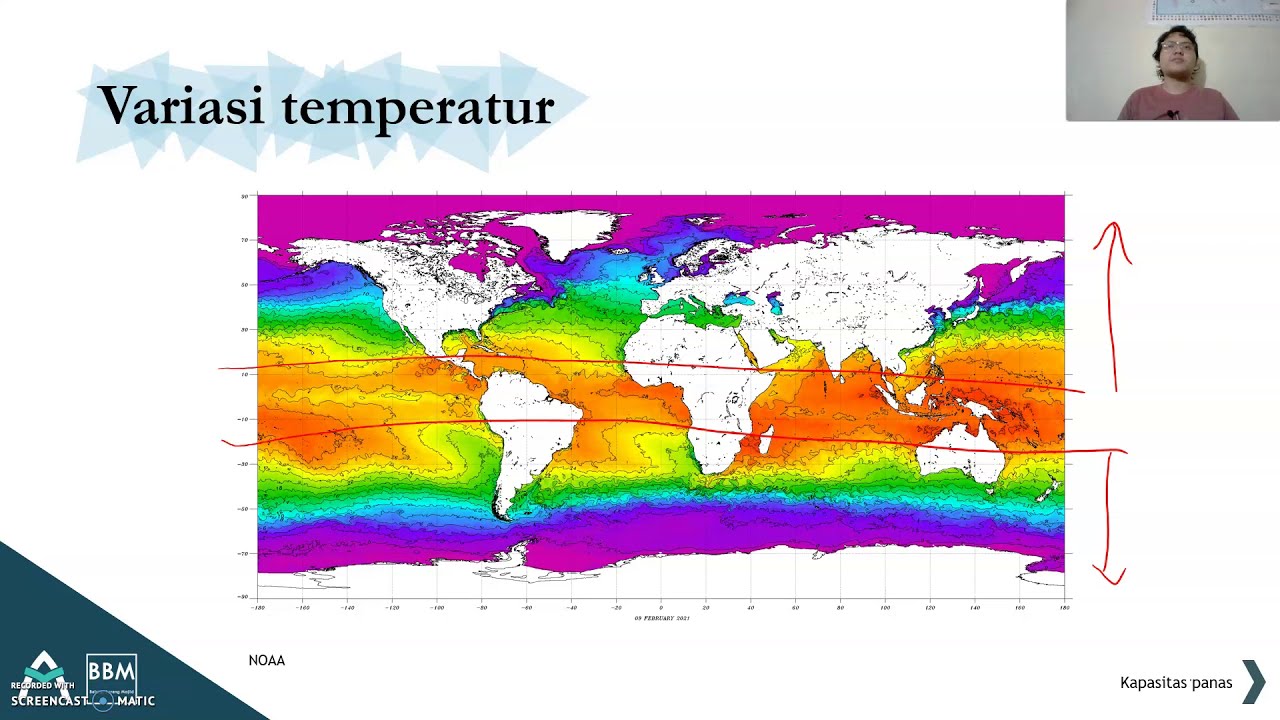 Temperatur dan Densitas Air Laut