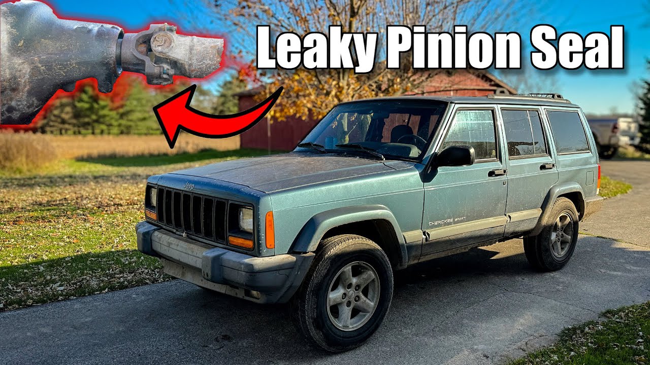 1999 Jeep Cherokee Rear Pinion Seal Replacement