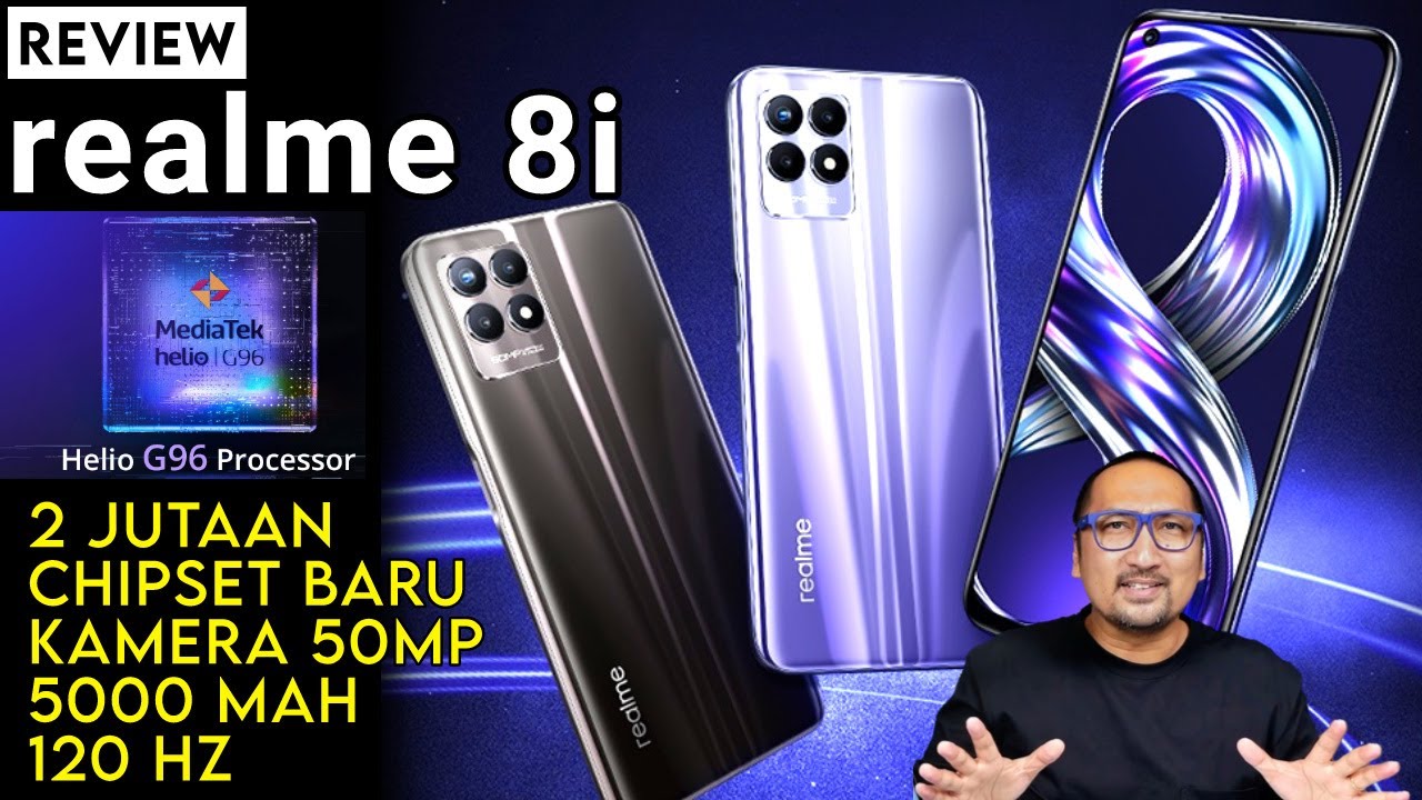 2.4 Juta, Layar FullHD 120 Hz, SoC Gaming Helio G96, Kamera 50 MP: Review realme 8i - Indonesia