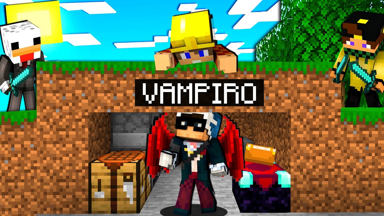 CACCIA ALL'UOMO MA SONO UN VAMPIRO - MINECRAFT ITA