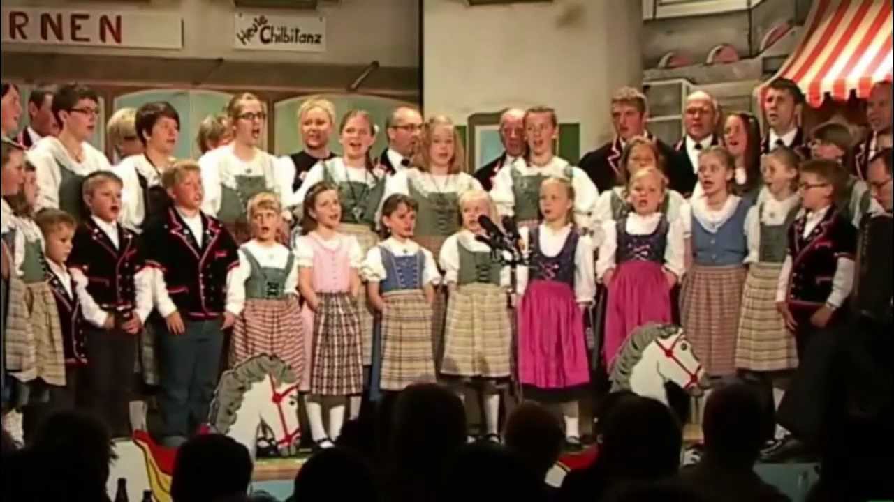 Gugelchörli mit JK Finsterwald (Bgl: Urs Müller) - Dini Seel ä chli la bambälä la (Ruedi Bieri)