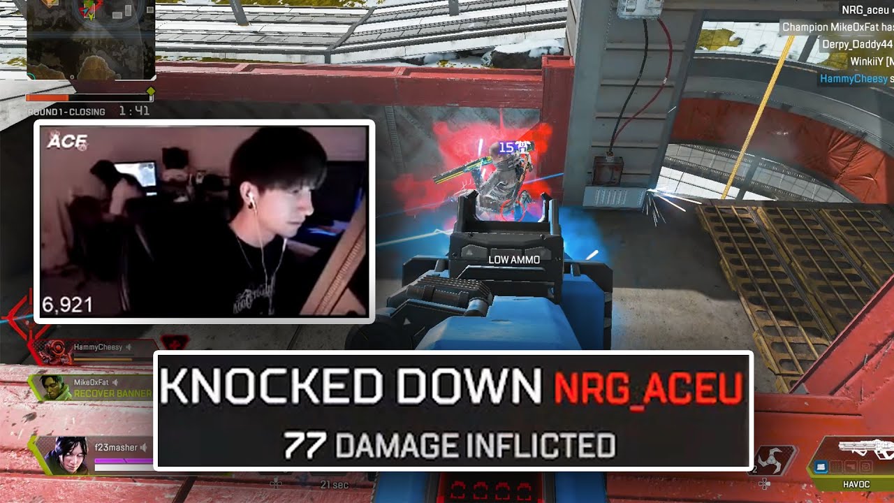 I Killed NRG Aceu AGAIN!! And He Carries Me to a Win Right After! APEX LEGENDS