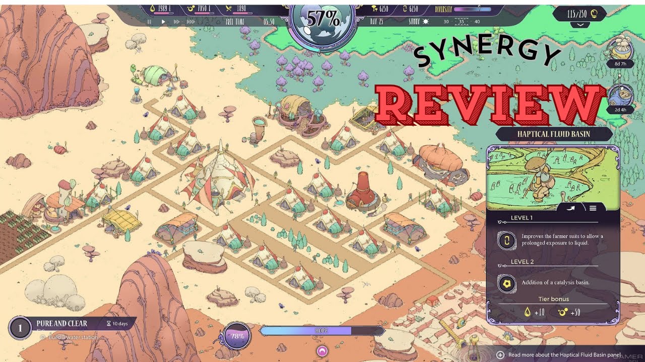 Synergy Game Review  A Unique City Building Experience