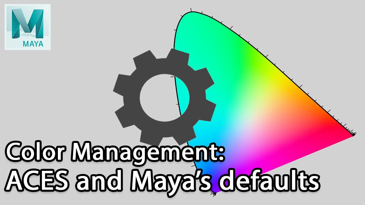 Color Management in Maya: ACES default
