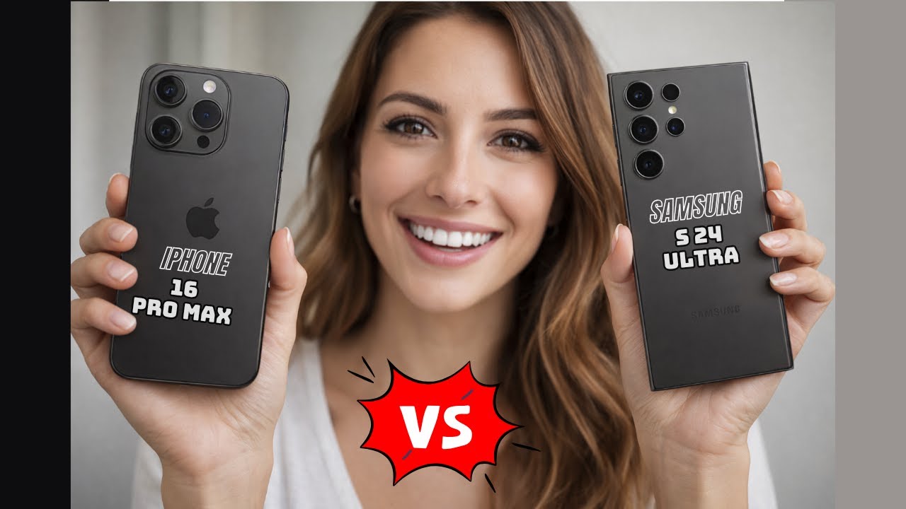 IPHONE 16 PRO MAX VS SAMSUNG GALAXY S24 ULTRA