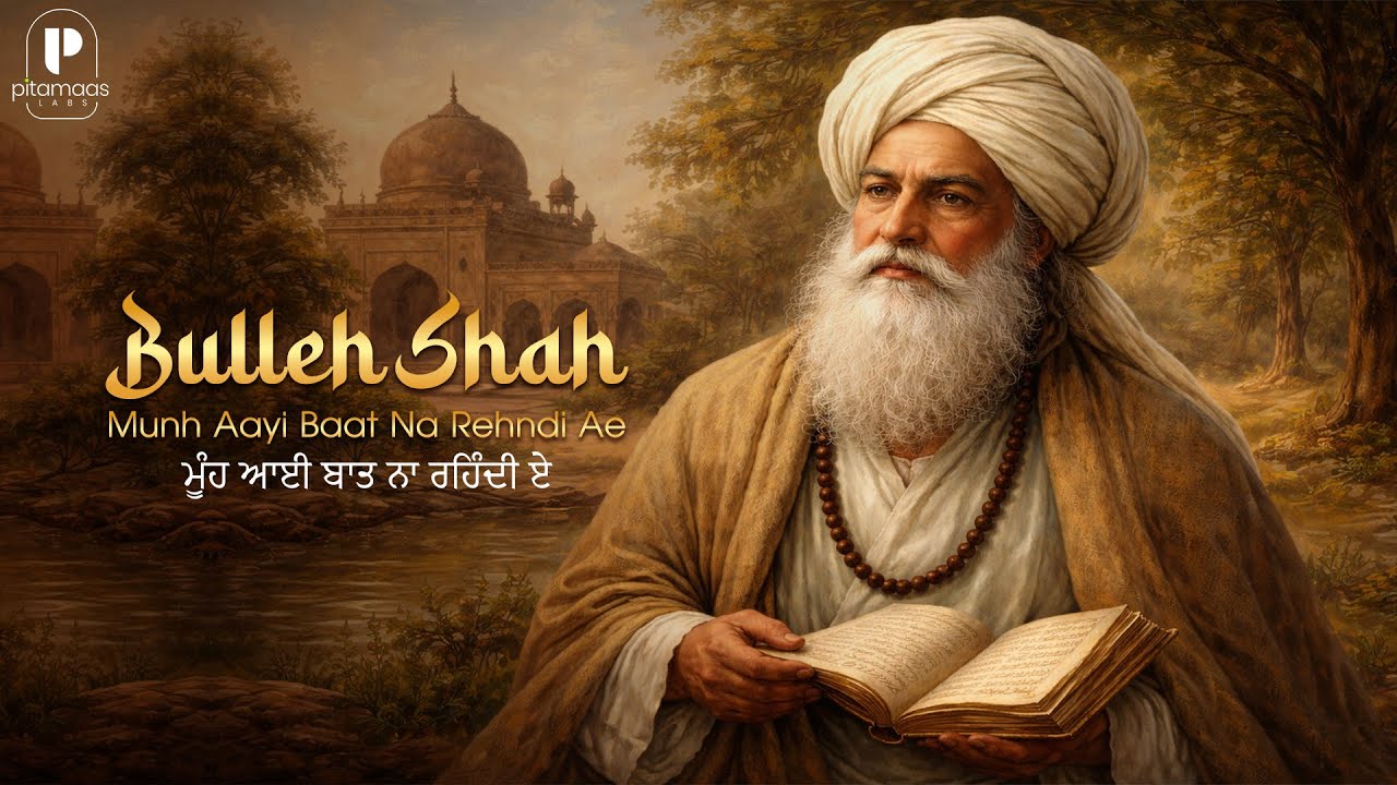“ਮੂੰਹ ਆਈ ਬਾਤ ਨਾ ਰਹਿੰਦੀ ਏ ” | Sufi Punjabi Kalam | Hazrat Baba Bulleh Shah | Pitamaas Labs