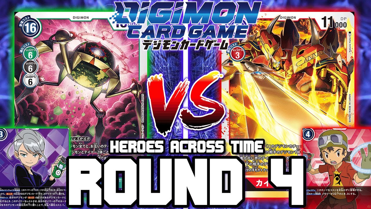 Quartzmon VS KaiserGreymon!! | Digimon Card Game: BT-12 Heroes Across Time (ROUND 4)