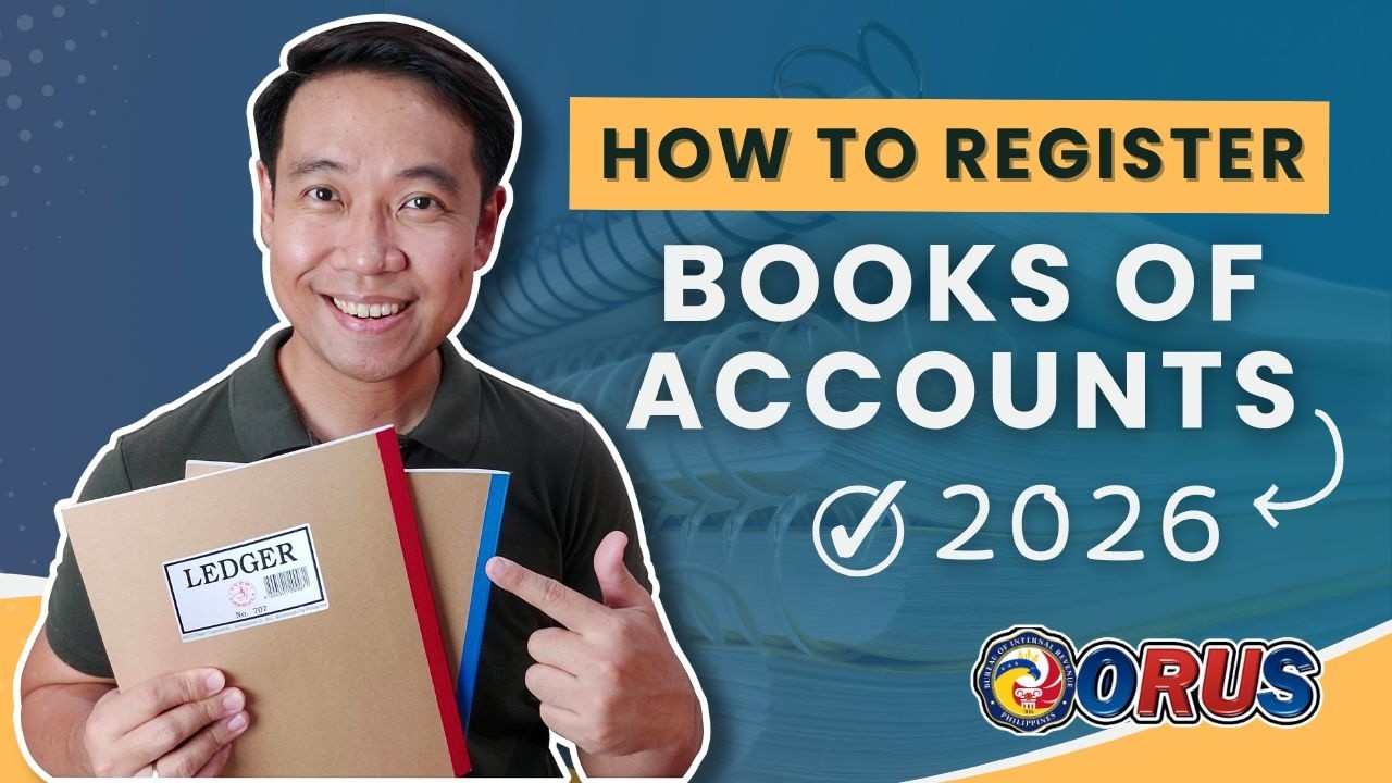 How to Register Books of Accounts Online via BIR ORUS (Step-by-Step Tutorial)