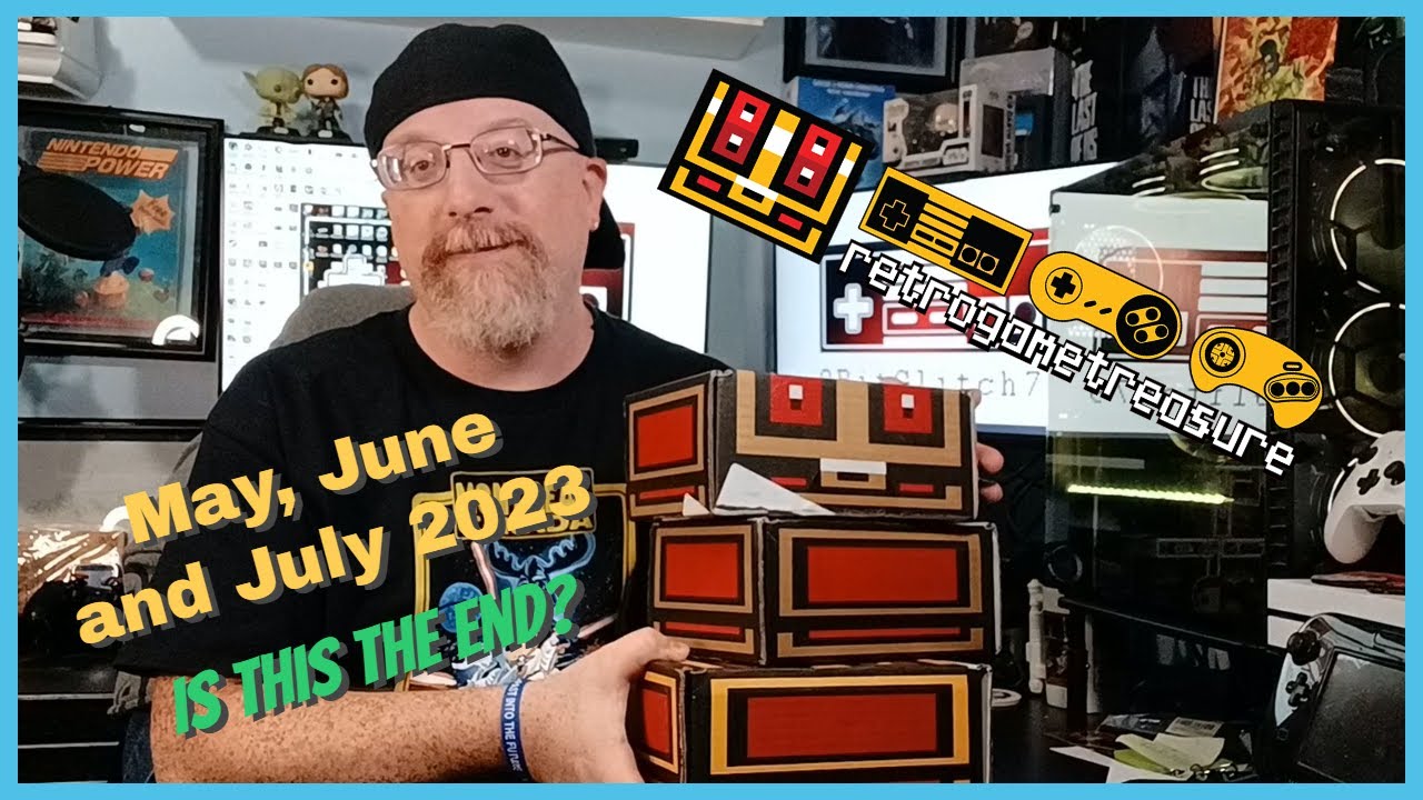 Retro Game Treasure Unboxing #24 - May, June & July 2023