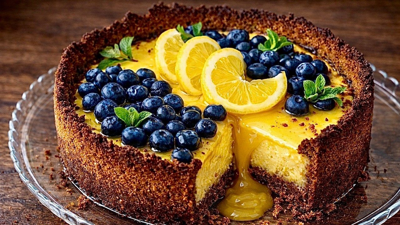 The Most Delicious Lemon Cheesecake You’ll Ever Make!