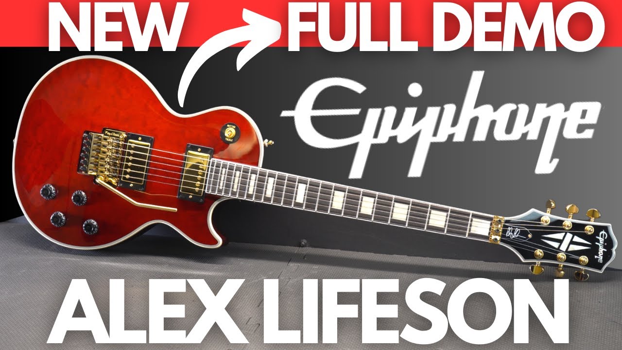 Epiphone ALEX LIFESON Les Paul Custom Axcess (СТОИТ ЛИ ТОГО?)