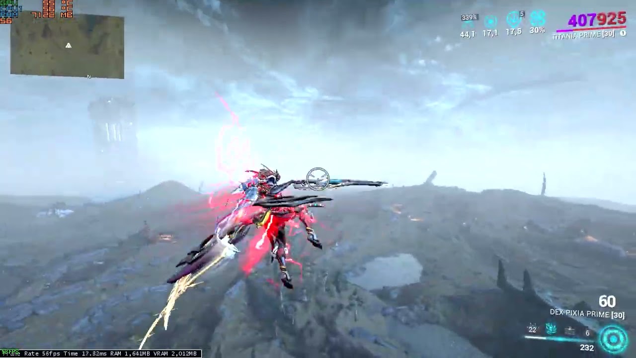 Warframe Titania Full speed