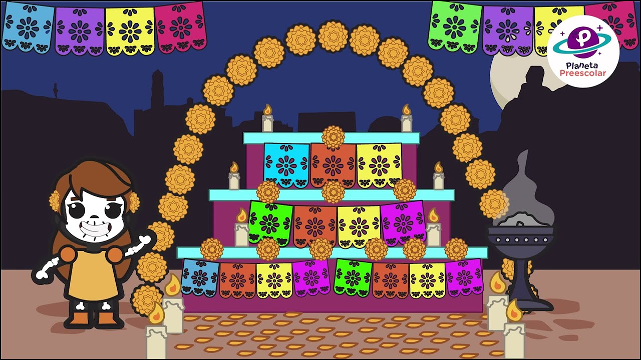Conoce la tradición del Altar de Día de Muertos | Video Educativo para niños