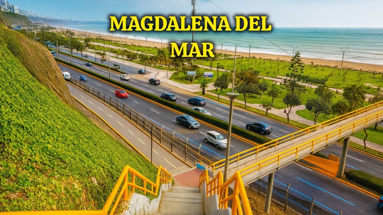 CAMINANDO POR MAGDALENA DEL MAR: SU HERMOSA ZONA COSTERA | WALKING TOUR LIMA, PER&Uacute; 🇵🇪 | 4K VIDEO 