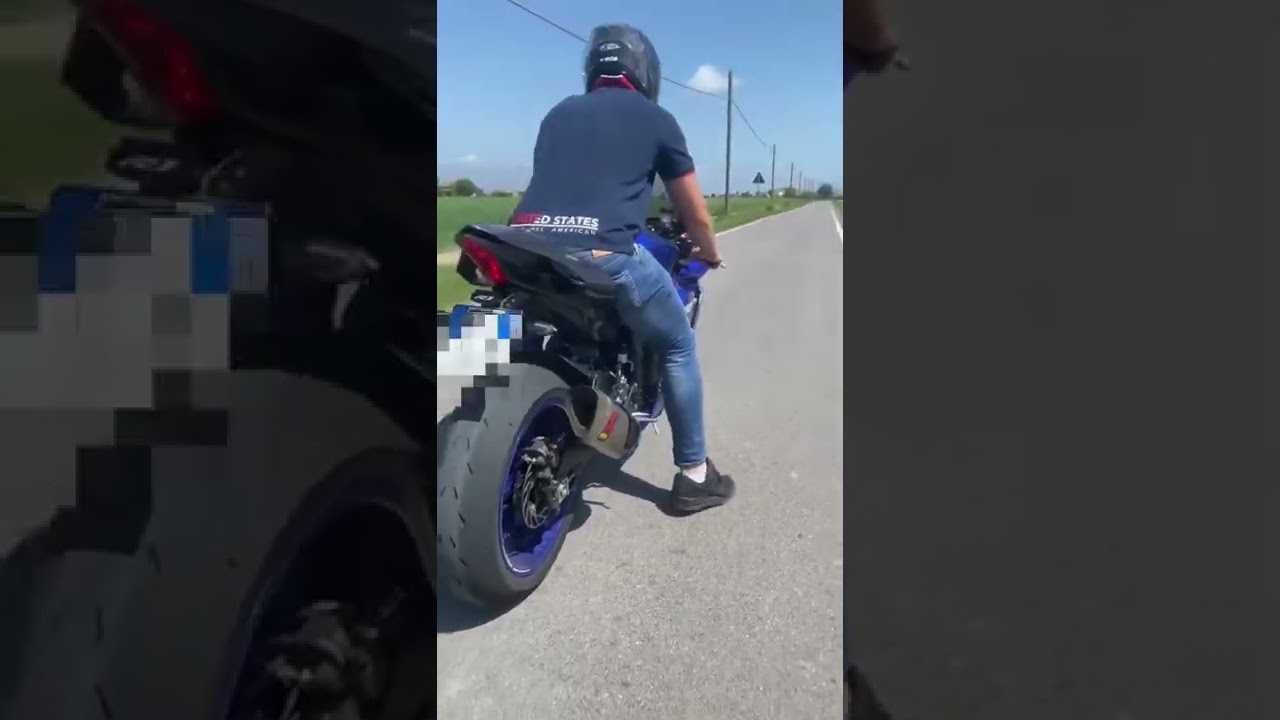 2021 YAMAHA YZF R1 RN65 AKRAPOVIČ Exhaust System Sound (Exhaust Revs, Launch Control, Dyno)