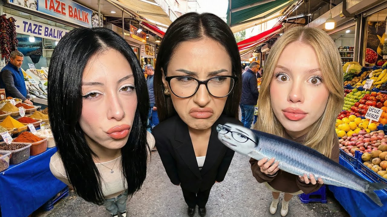 ZENGİN INFLUENCERLAR'I PAZARA GÖTÜRDÜM!