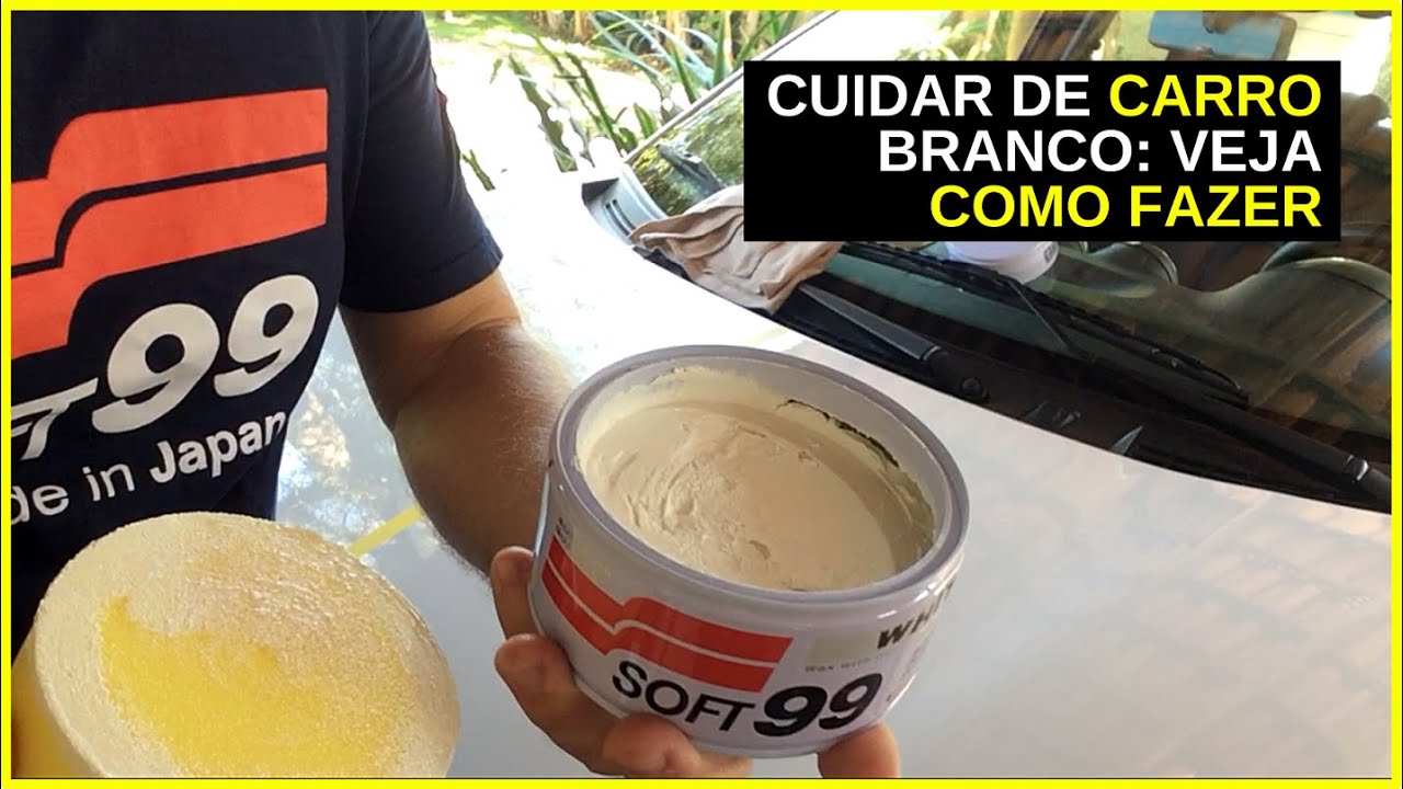 CUIDAR DE CARRO BRANCO: VEJA COMO FAZER COM A CERA WHITE CLEANER