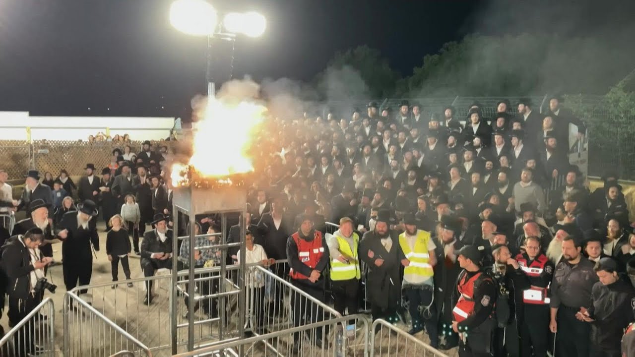 Ultra-Orthodox Jews mark Lag BaOmer holiday in Israel's Meron | AFP