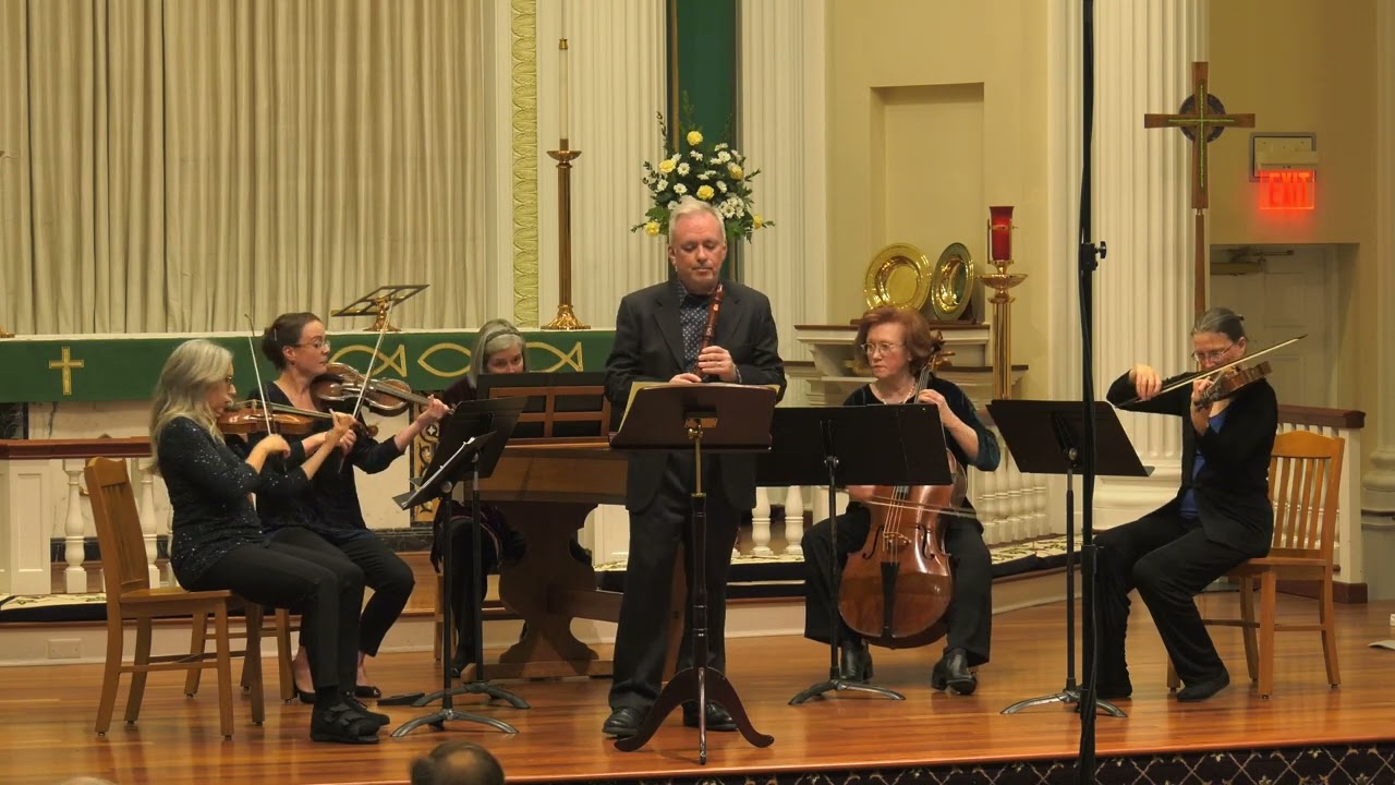Domenico Natale Sarro (Sarri), Sonata in A minor for recorder and strings